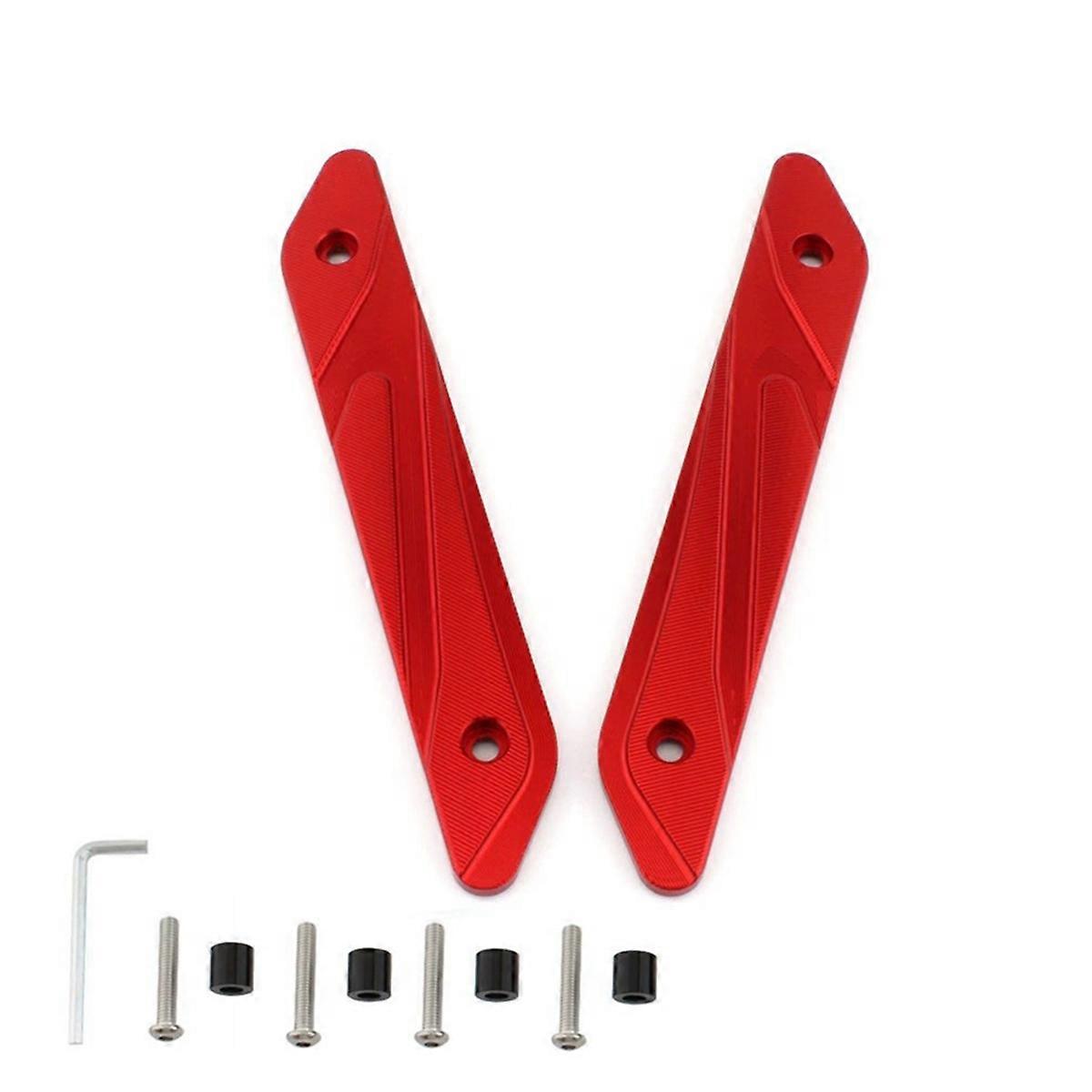 Motorcycle Windshield Bracket Covers Parts for Red