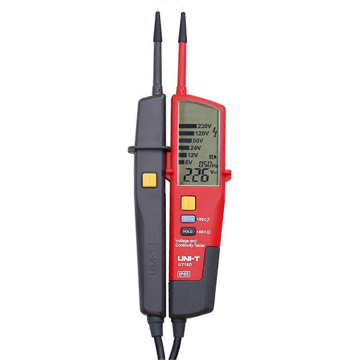 Voltage and Continuity Tester RCD Handheld Digital Display Voltage Tester Continunity Voltmeter UT18D