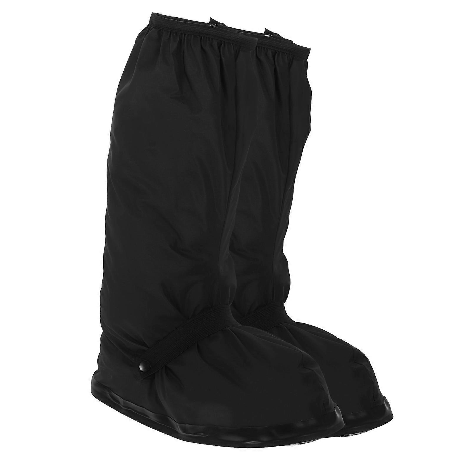 Black Shoe Protector Cover for Protection Use 5Pairs Reusable Non Slip