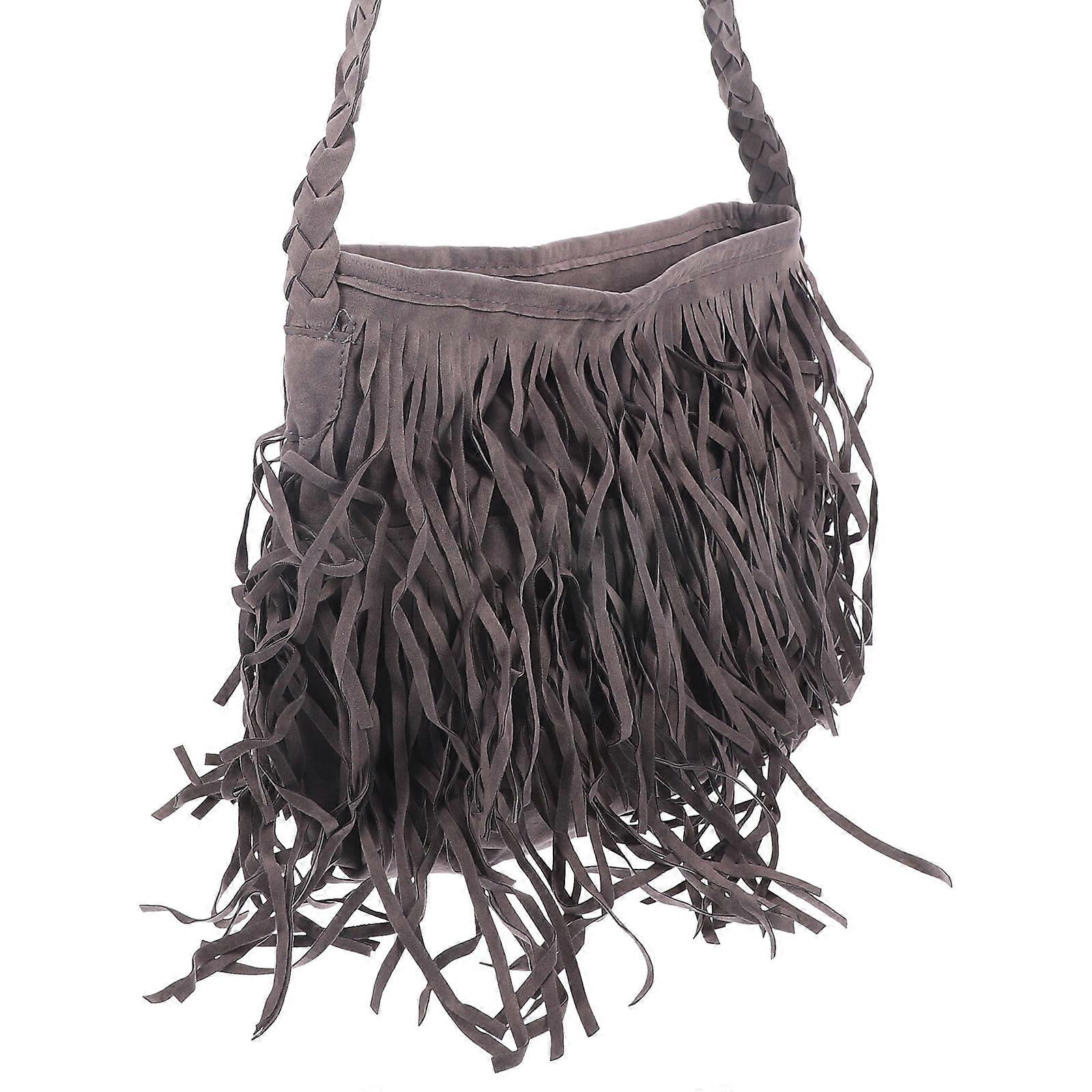 Tote Handbag Designed For Female Use Perfect For Special Occasions With Elegant Grey Color 2Pcs