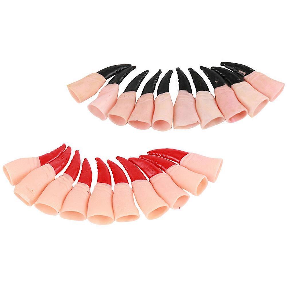Halloween Accessory Witch Finger Fake Finger for Party 80Pcs