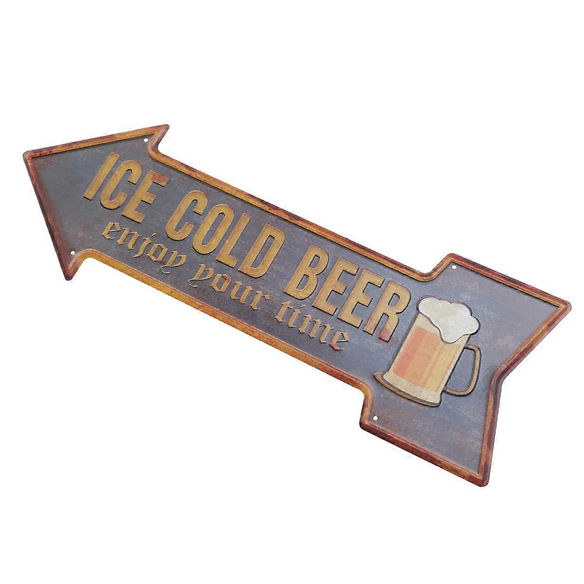 Creative Retro Road Sign for Exit Direction Bar Decoration