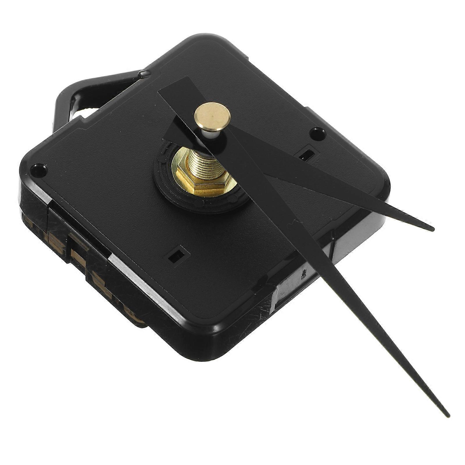 Clock Repair Parts DIY Clock Mechanism for Replacement 6Sets Black Plastic