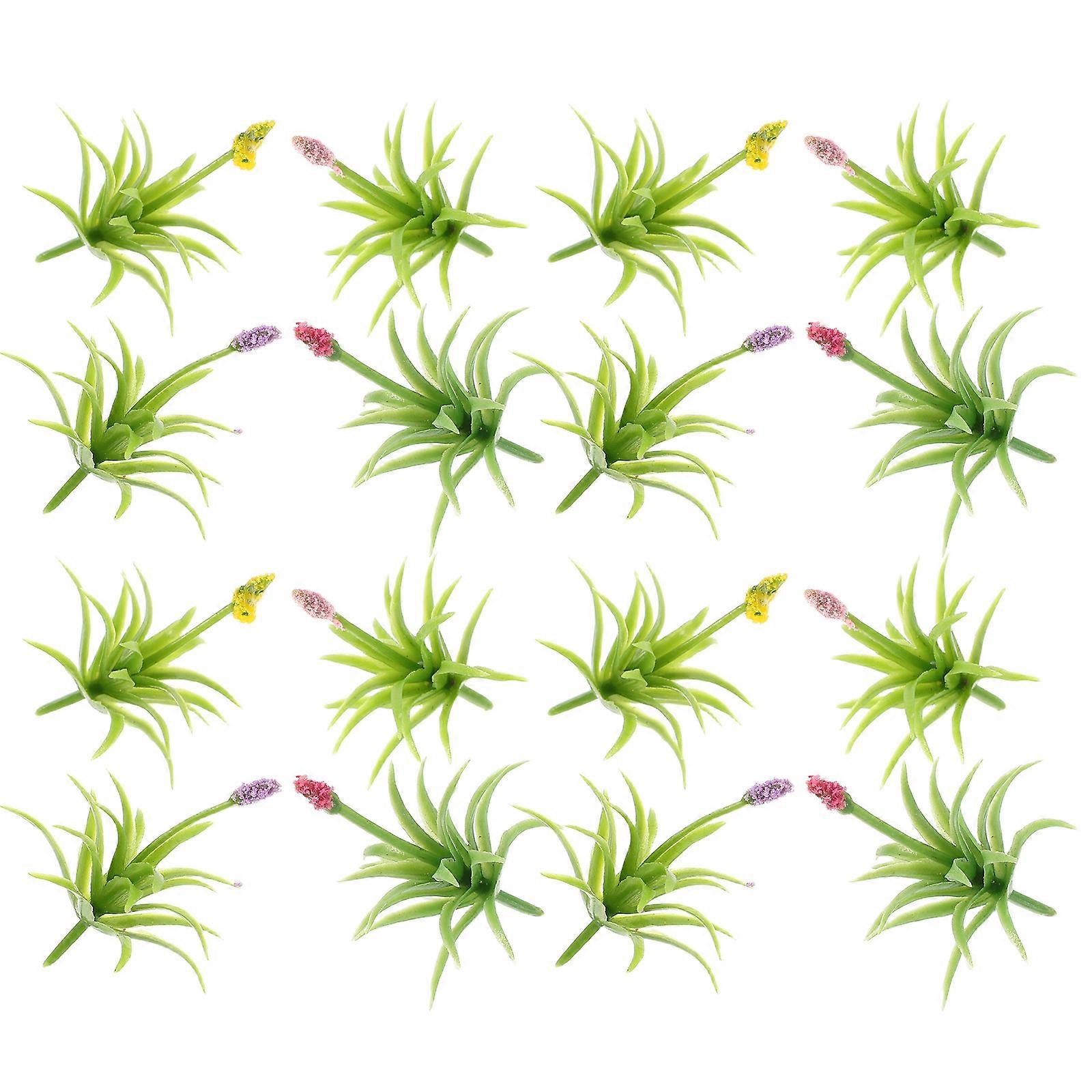 Fake Flower Models For Micro Landscape DIY Projects Easy Setup Assorted Color 30Pcs