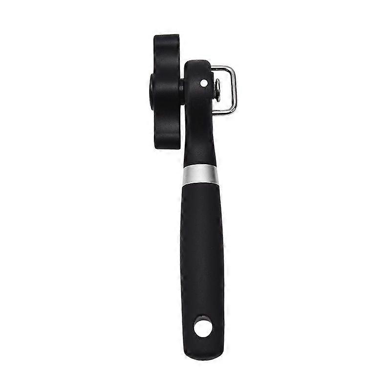 Safety manual can opener, Manual can opener with bottle opener, Can opener without sharp edges, Flat side incisions, Suitable for canned food