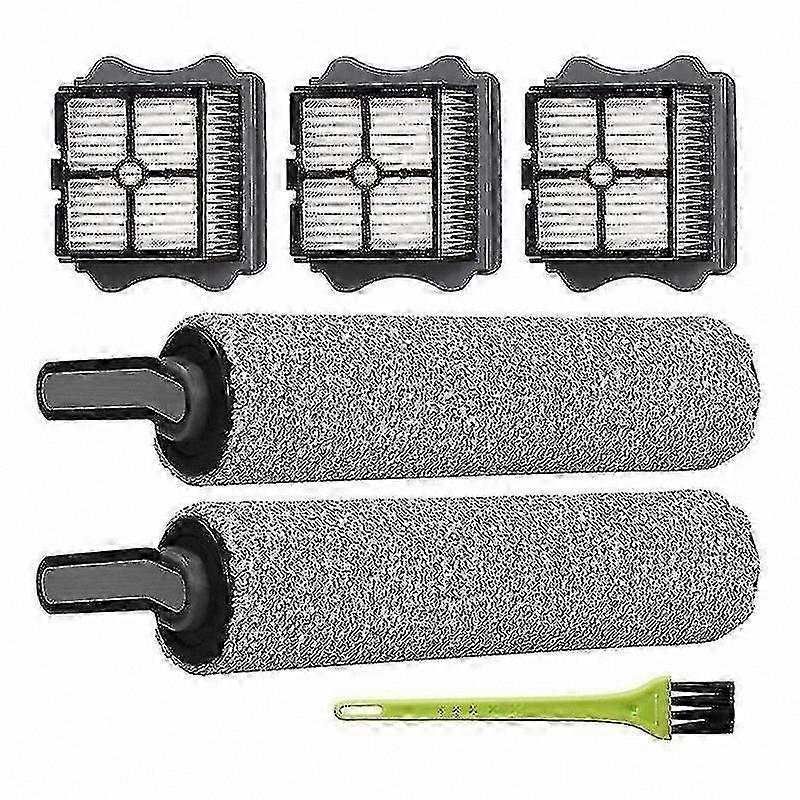 Replacement Brush Roll and Filter for Cordless Wet Dry Vacuums Cleaner Floor One S5 Series Compatible Models