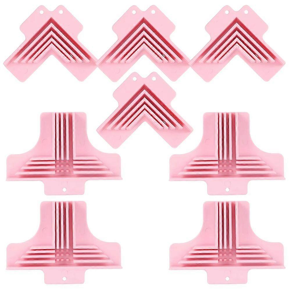 8Pc Enduring Corner Guide for Chipboard Box Right Angle Clamp Tool for 1mm 1.5mm 2mm and 3mm Thickn