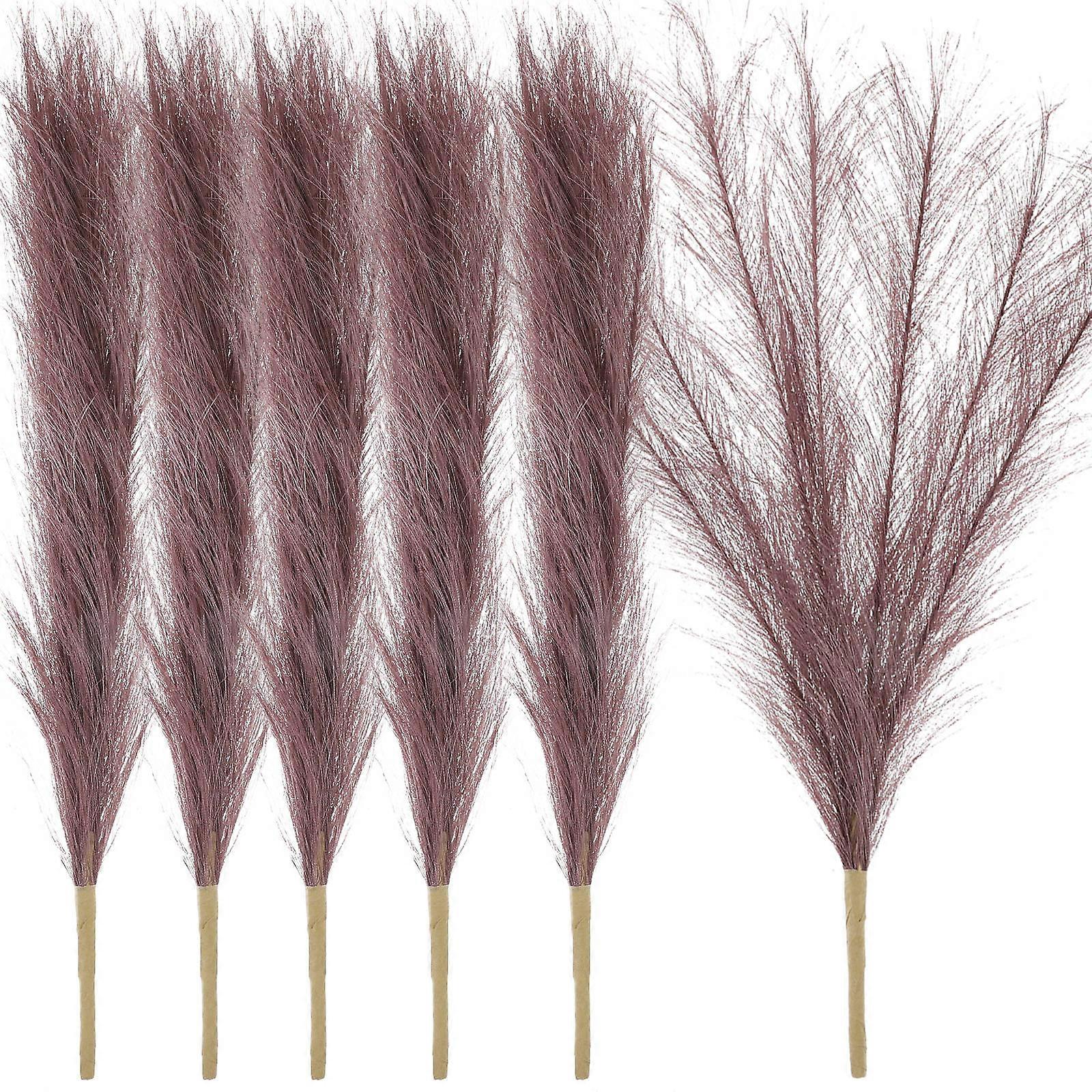 Fake Pampas Grass Artificial Pampas Branches for Decor 18Pcs Set