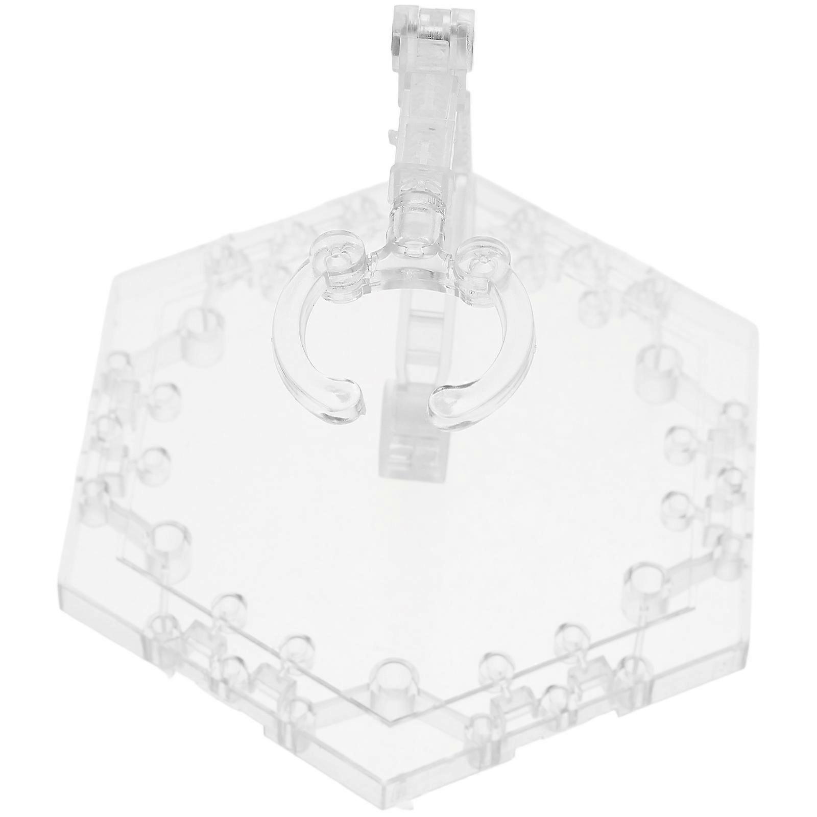 Transparent Action Figure Display Stand for Dynamic Poses 2Pcs Set