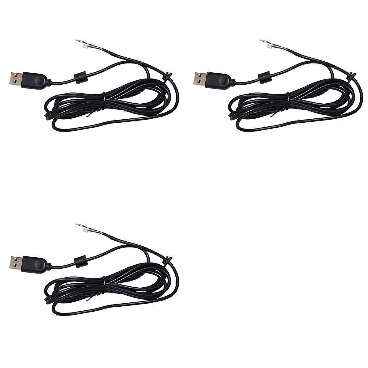 3X USB Repair Replace Camera Line Cable Webcam Wire for Webcam C920 C930E