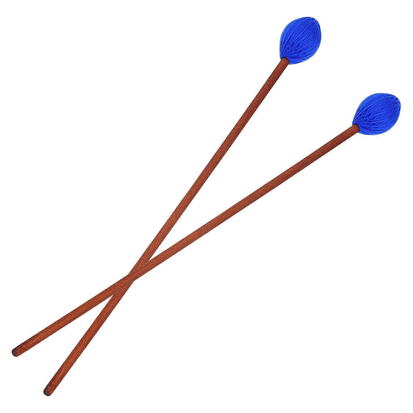 Performance Drumsticks Percussion Instrument Sticks Kindergarten Activities Maple Wool 2Pcs