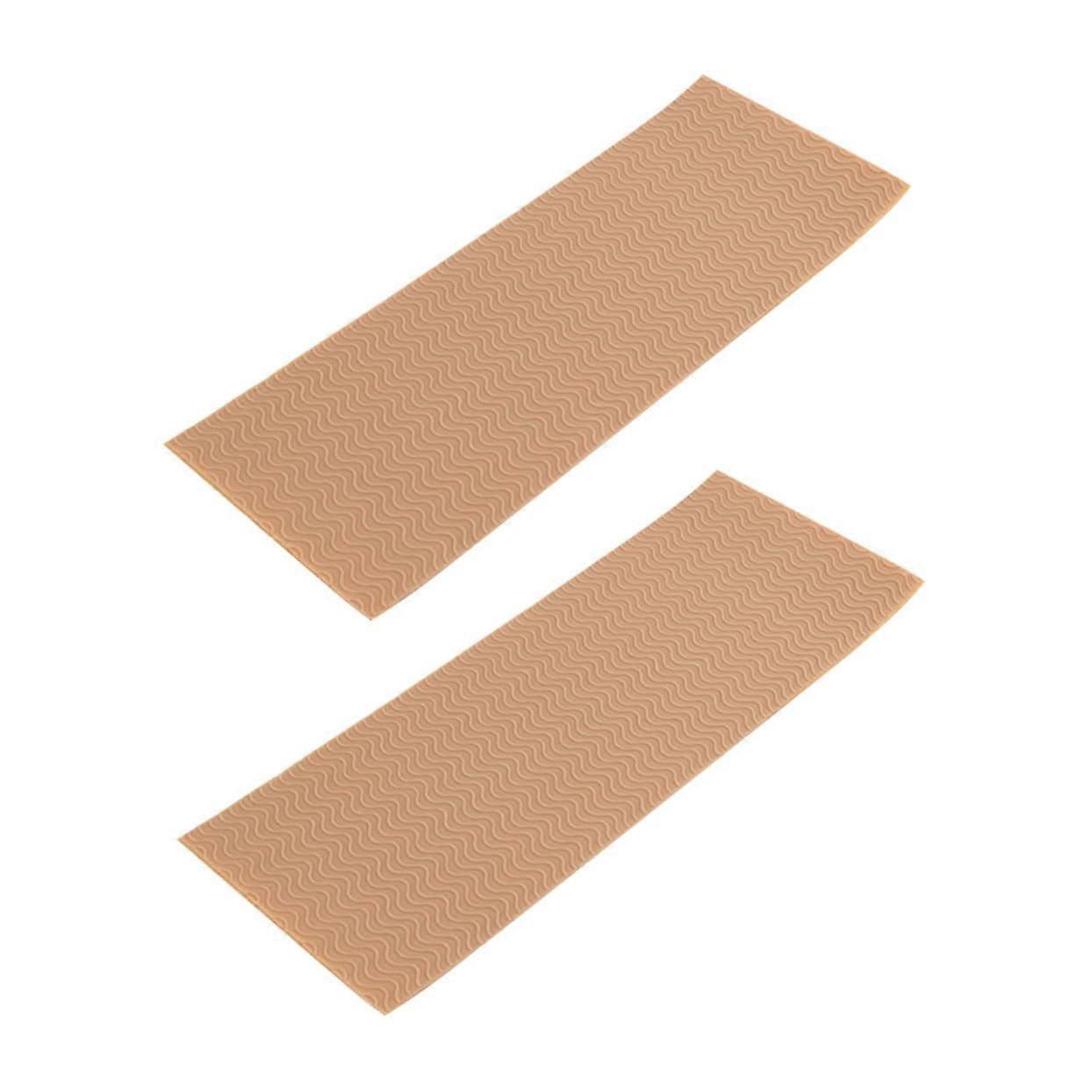 Sole Sticker WearResistant NonSkid Polyvinyl Shoe Pads, Grip Protectors, AntiSlip Adhesive, 2Pack, For Men And Women