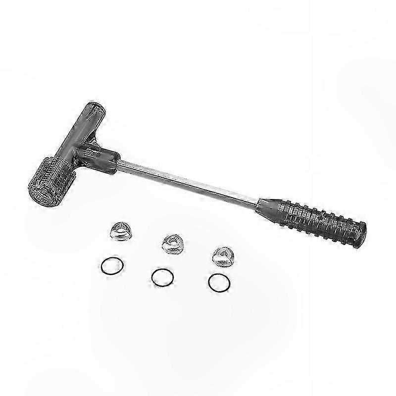 Universal Bullet Puller Tool with 3 Adapters for Calibers 0.17 to 50
