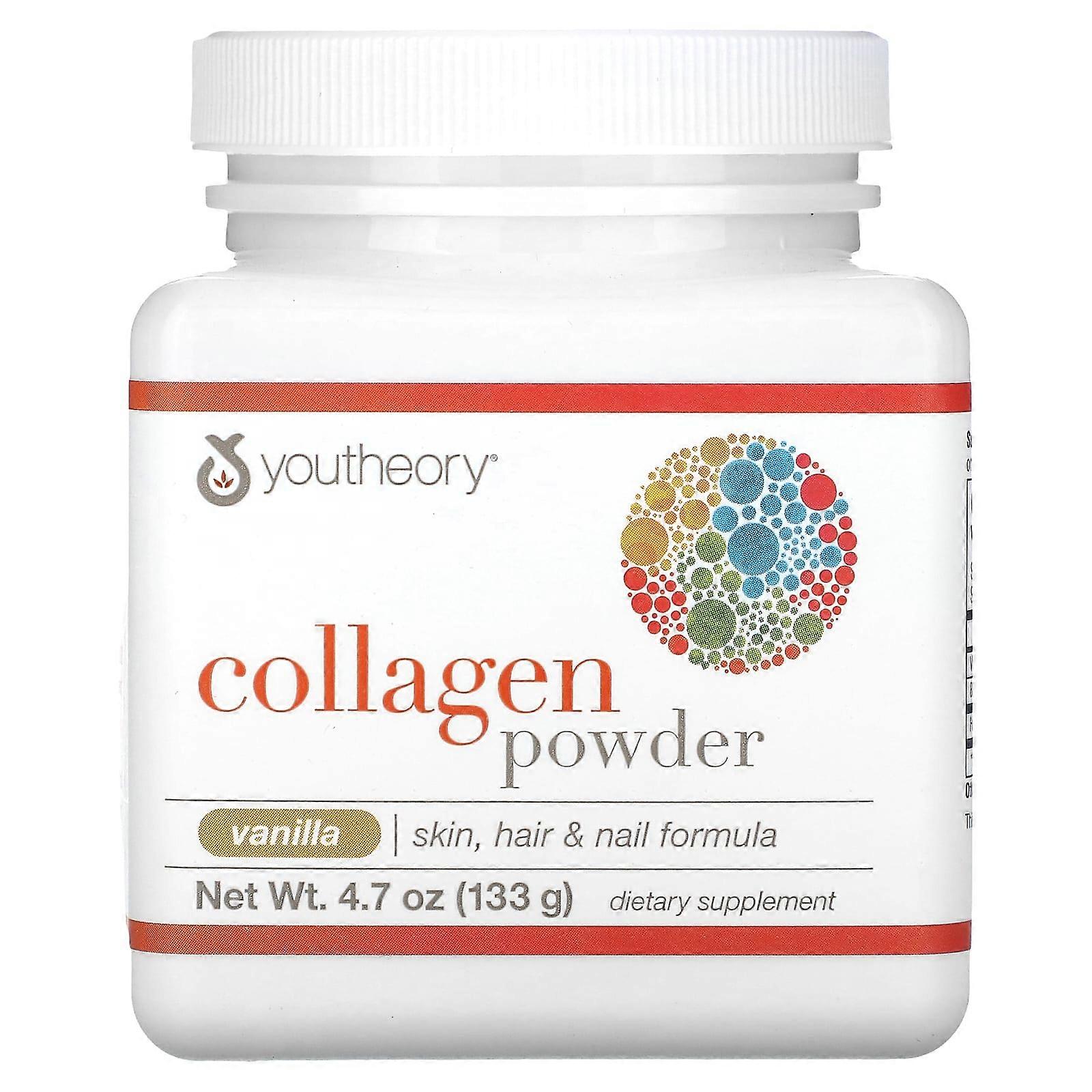 Collagen Powder, Vanilla , 4.7 oz (133 g)