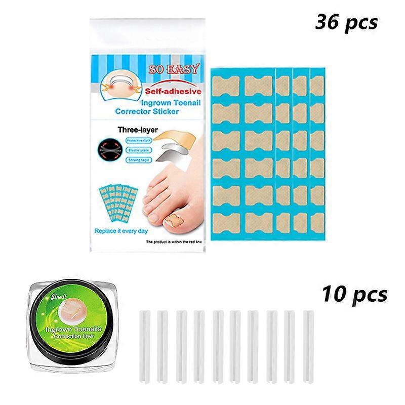 Nails Correction Patches Ingrown Toenail Corrector Toenail Separator Ingrown Correction Tool Ingrown Toenail Correction Patches