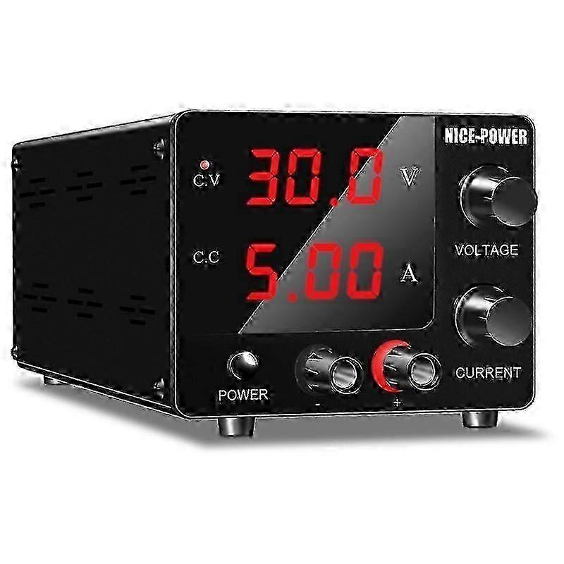 2025 Exquisite DC Power Supply Variable, 30V 5A Adjustable Switching Regulated Power Supply with Encoder, LED Dis