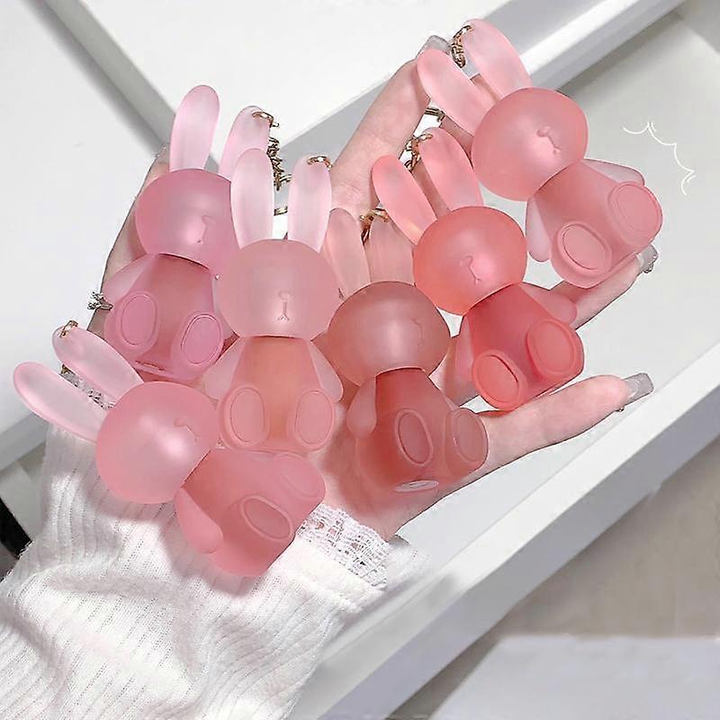 Rabbit Shaped Matte Finish Lip Gloss, Hydrate Long-lasting Lip Glaze Stick, Easy Coloring Lip Sticks, Moisturizing Tinted Lip Stain, Lip Mak