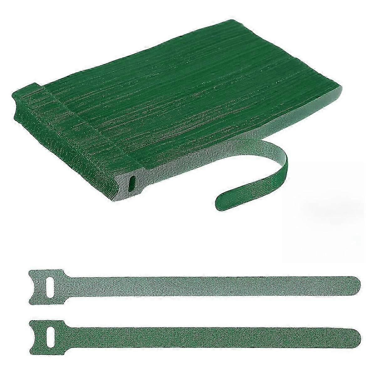 100Pcs Reusable Self-Gripping Cable Ties, 8 Inch Hook and Loop Wire Organizers for Power Cords, Data