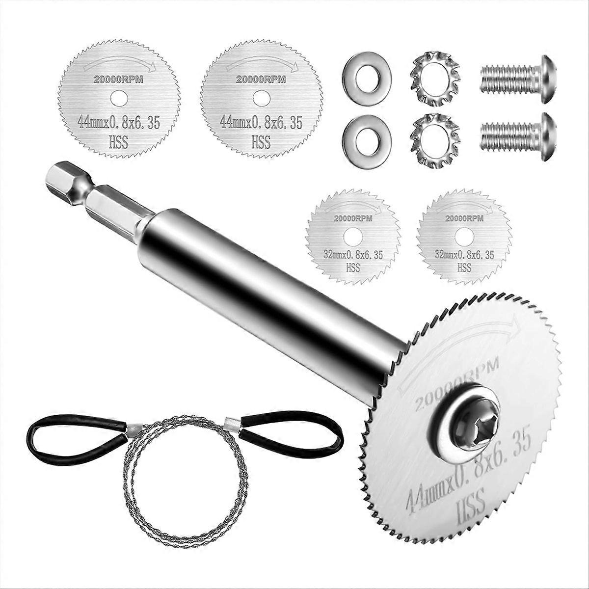 6 Pcs Hex Shank Internal Pipe Cutter for PVC and Plastic Pipe