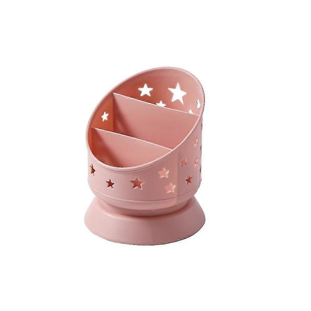 PP Storage Box, Circular With Star Pattern For Students Plastic Storage Box