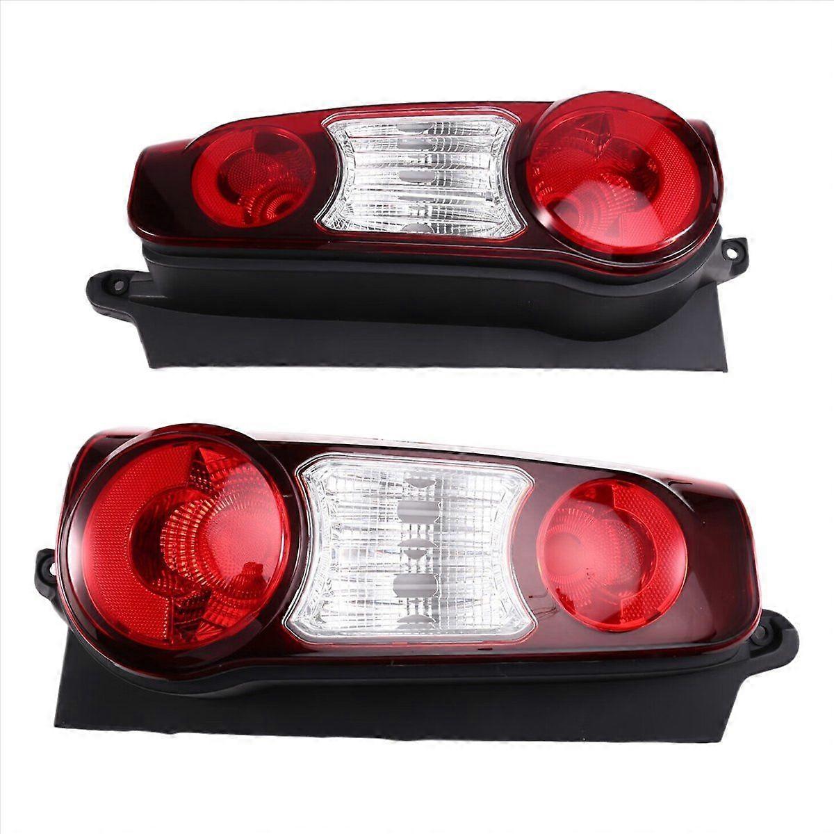 1 Pair Left Right Side Tail Light Lamp 9677205480 9677205580 for Berlingo Mk2 Van 2012-2019