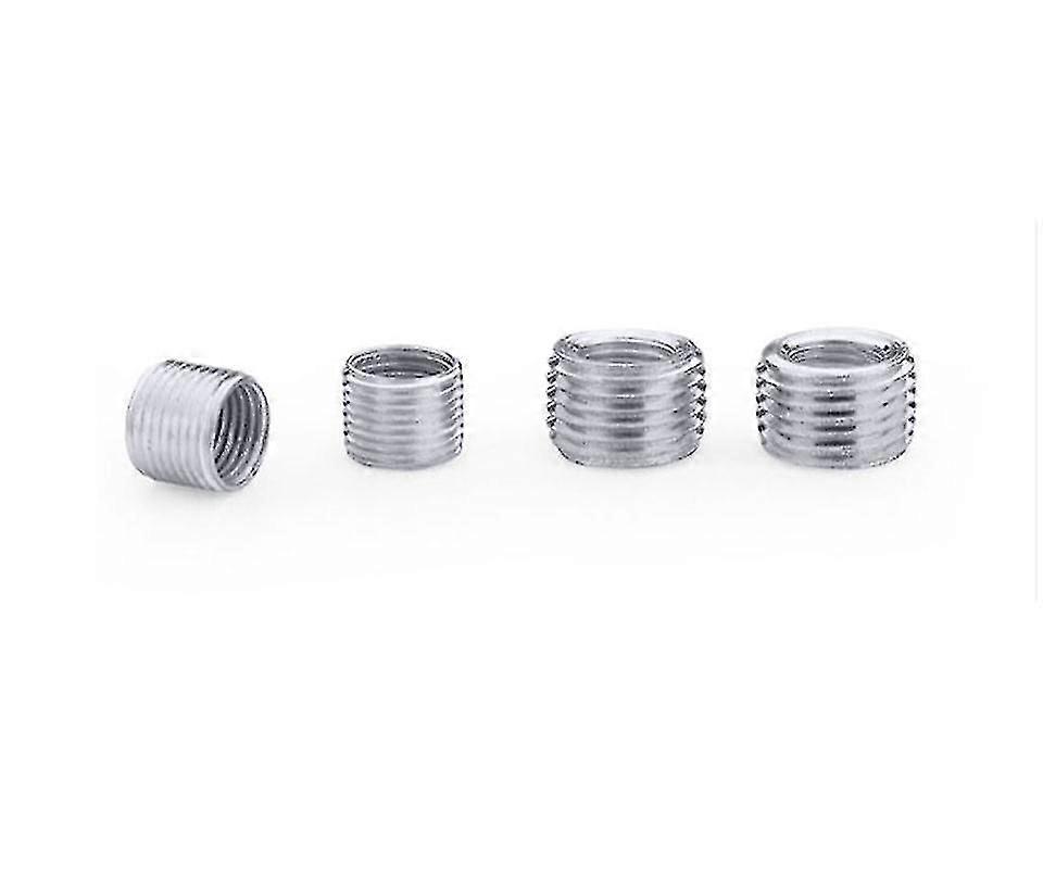 New Outer M8 Inner M6 5pieces Inner Outer Threaded Hollow Tube Coupler Conveyer Sliver Adapter Screw