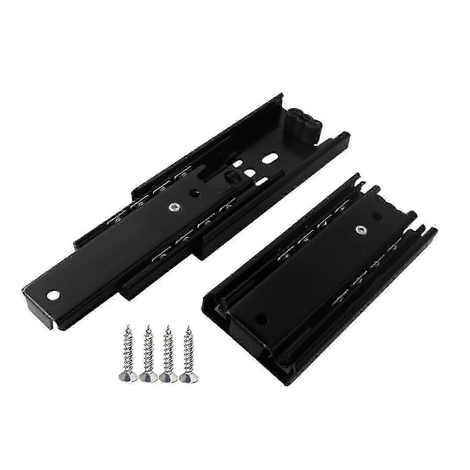 Cabinet Drawer Slides Rails Tracks Accessories Steel,Easy Installation