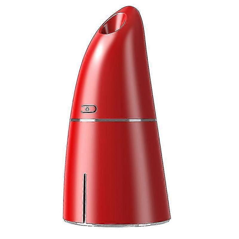 Basic Cold Mist Ultrasonic Humidifier Oil Diffuser 200ml Atomization Led Light Timer Setting (red)