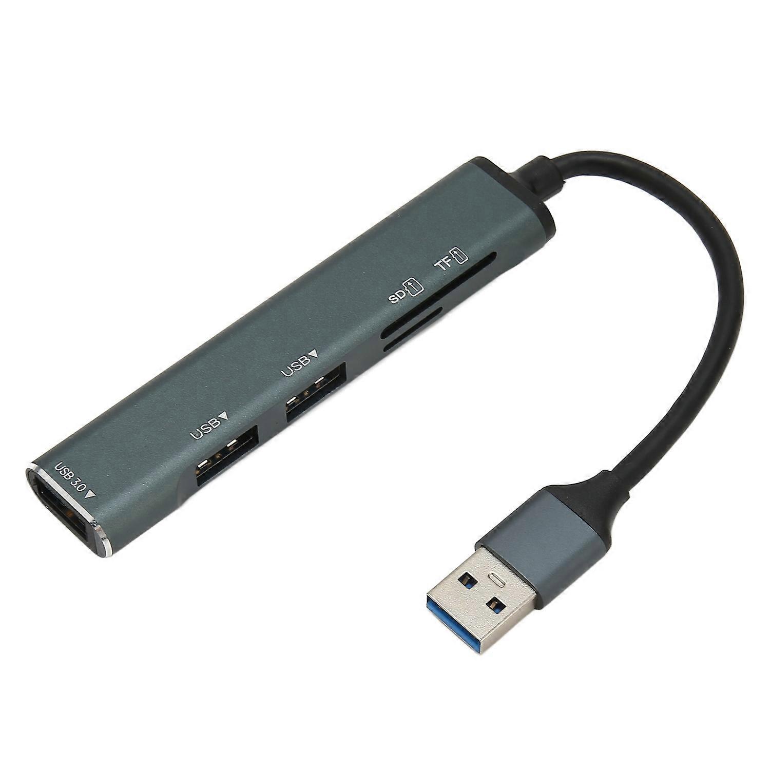 USB3.0 Hub 5 in 1 USB3.0 to 3xUSB Storage Card Memory Card USB3.0 Multiport Adapter for Win