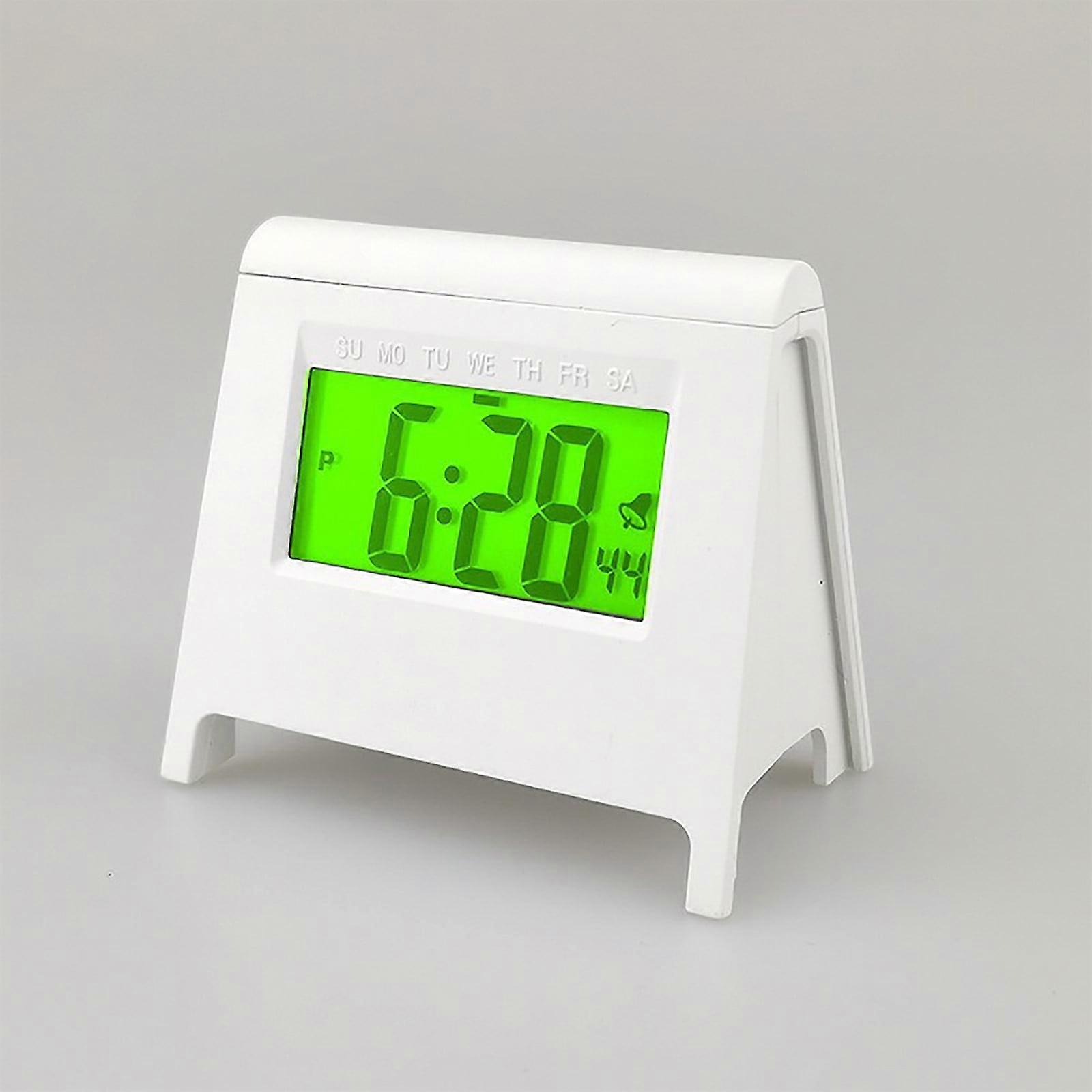 RnemiTe-amo Clearance！Mini LCD Student Alarm Clock New Electronic Clock Smart Desktop Multi-function Clock With Luminous Temperature Calendar