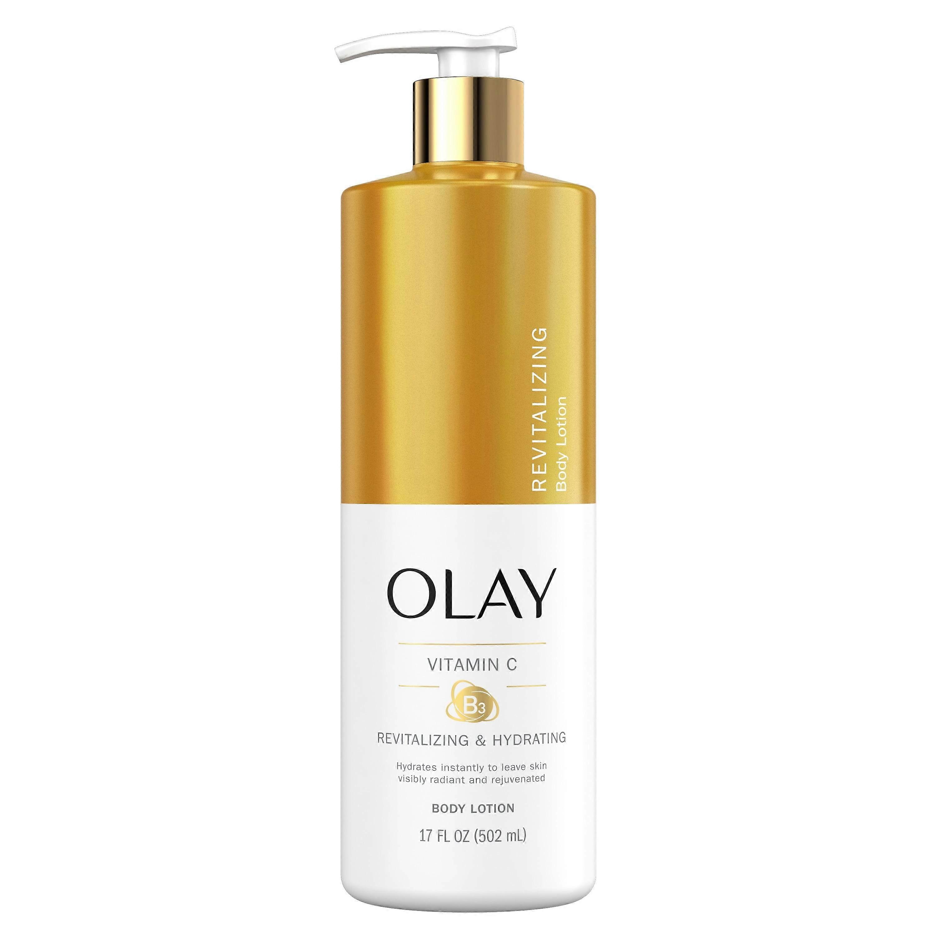 Olay Revitalizing & Hydrating Hand And Body Lotion With Vitamin C, 17 Oz