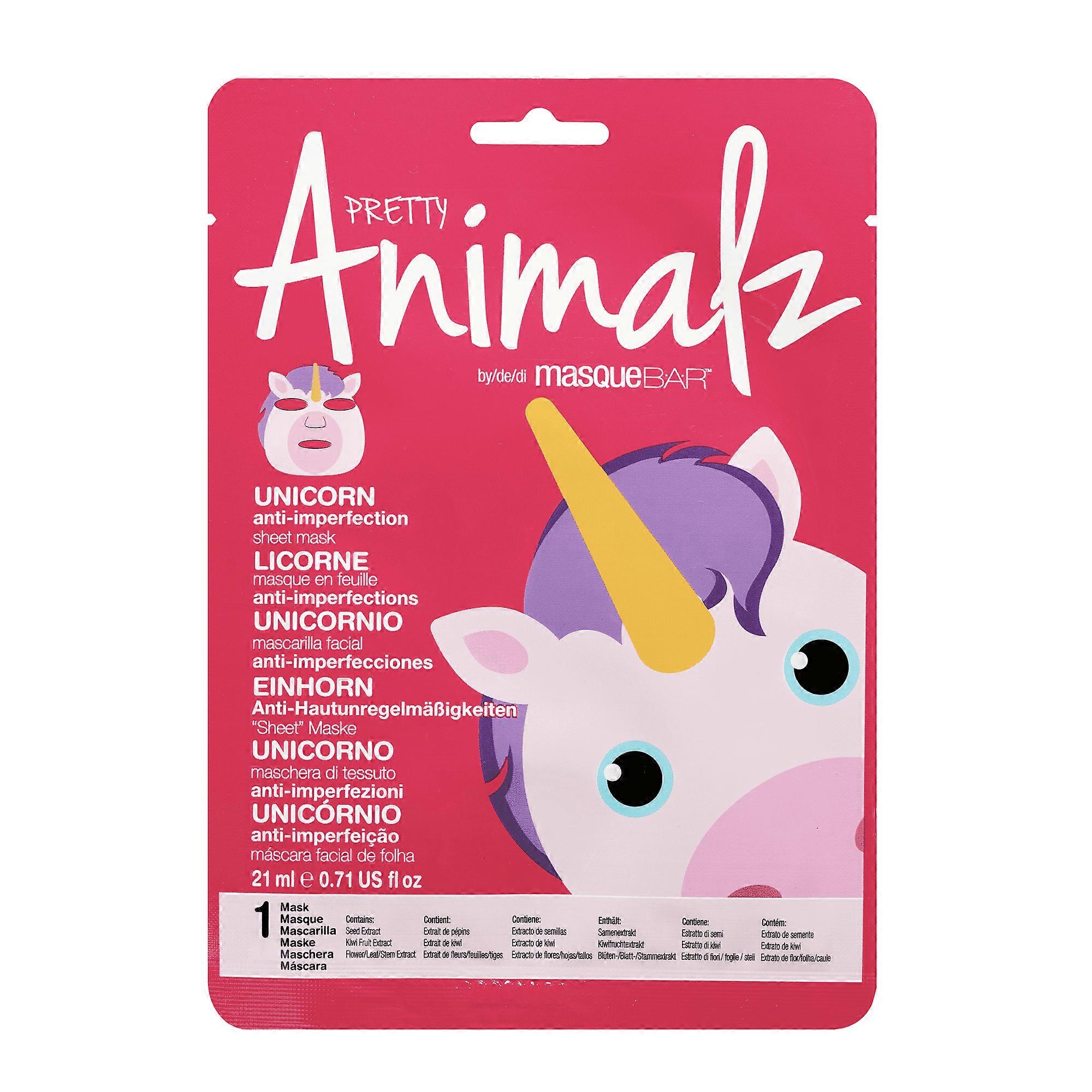Pretty Animalz 独角兽面膜，1 片