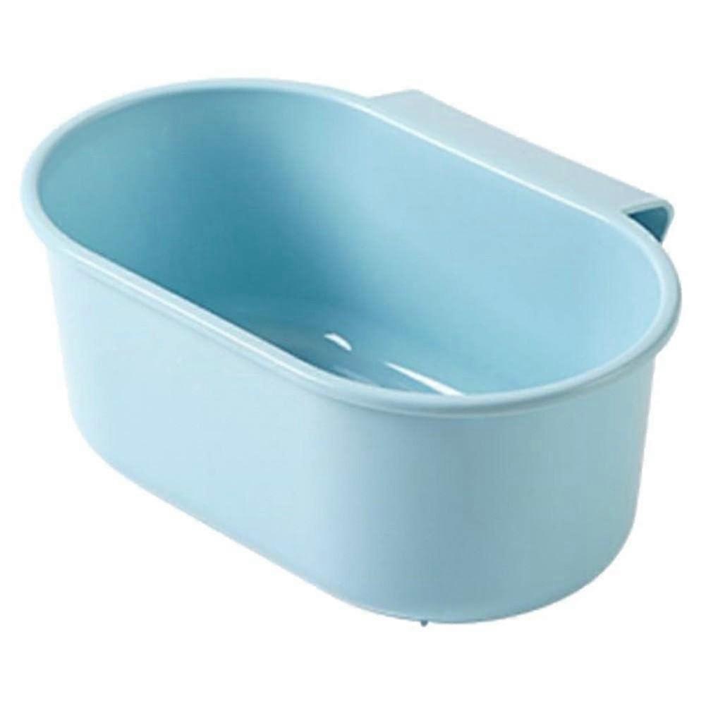 Sink Drain Rack Basket with Strainer and Suction Cup for Kitchen Vegetable Fruit Washing Storage