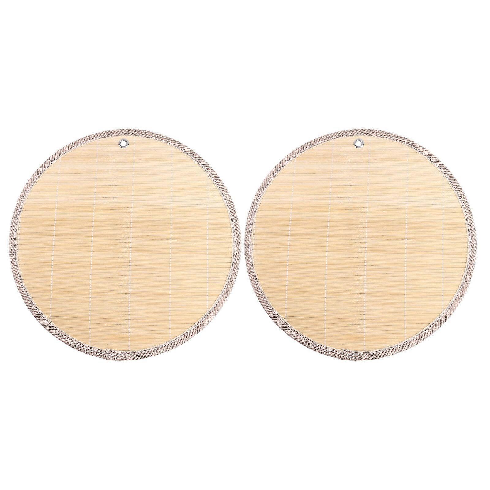 Eease Bamboo Dumpling Tray Set for Baking & Serving (2pcs)
