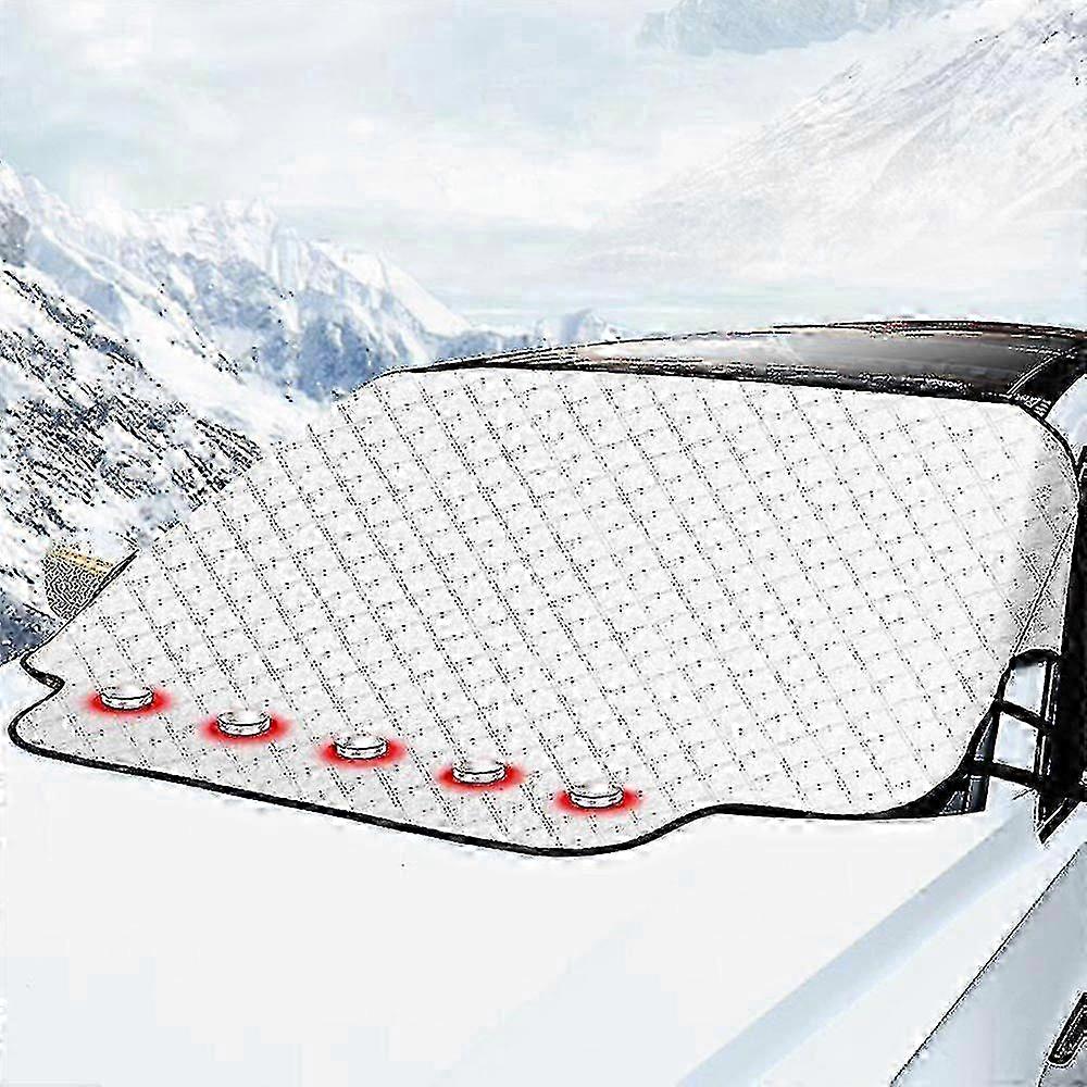 Winter Car Windshield Snow Cover Multi Purpose Auto Sun Shade Front Windscreen