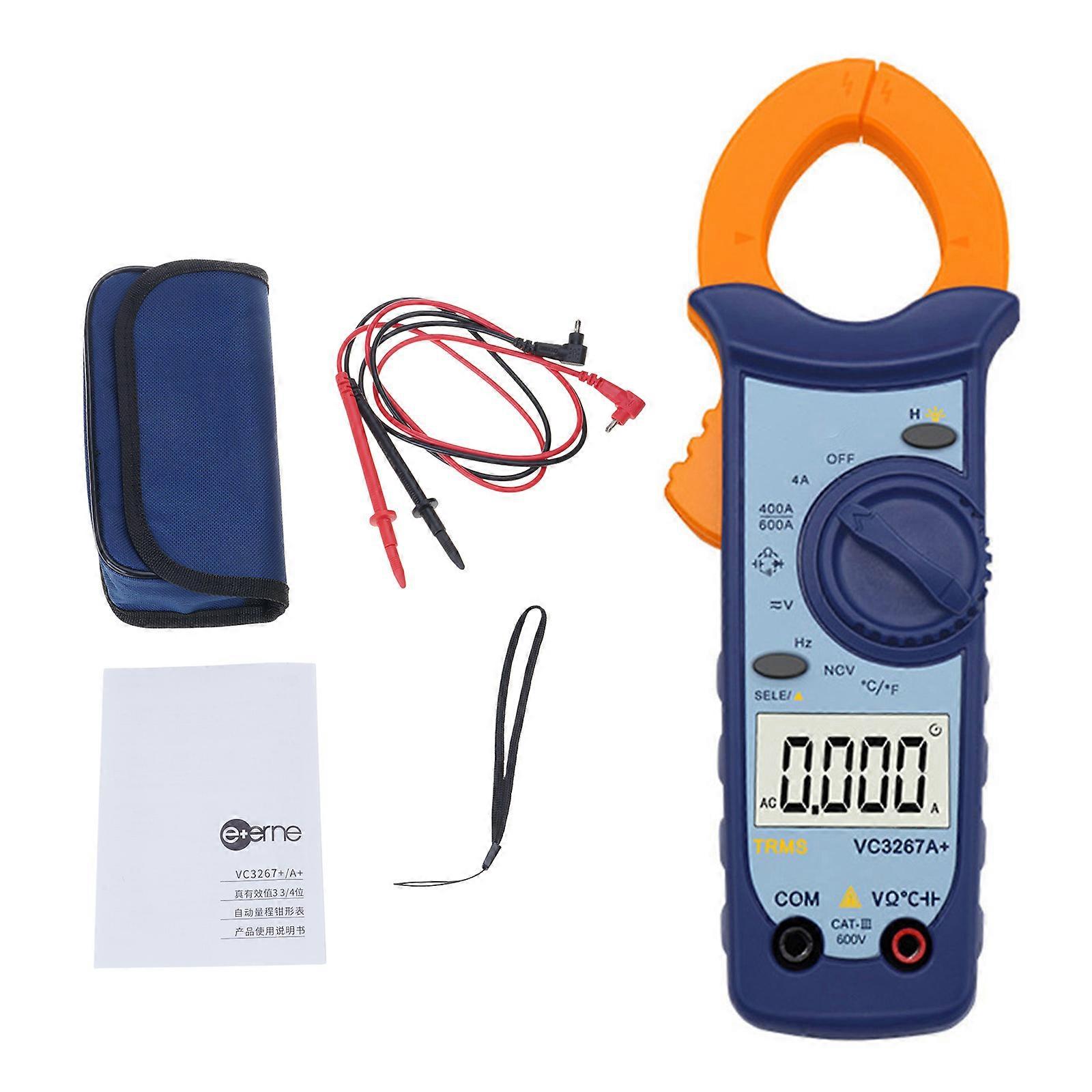 Multifunction Electrical Diagnostic Tool With Automatic Ranges Switching And Safety Overloading Protections Multicolor