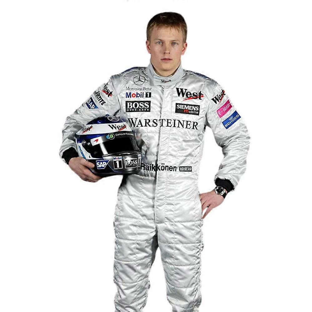Kimi Räikkönen Mclaren F1  Race Embroidery Suit  2002s