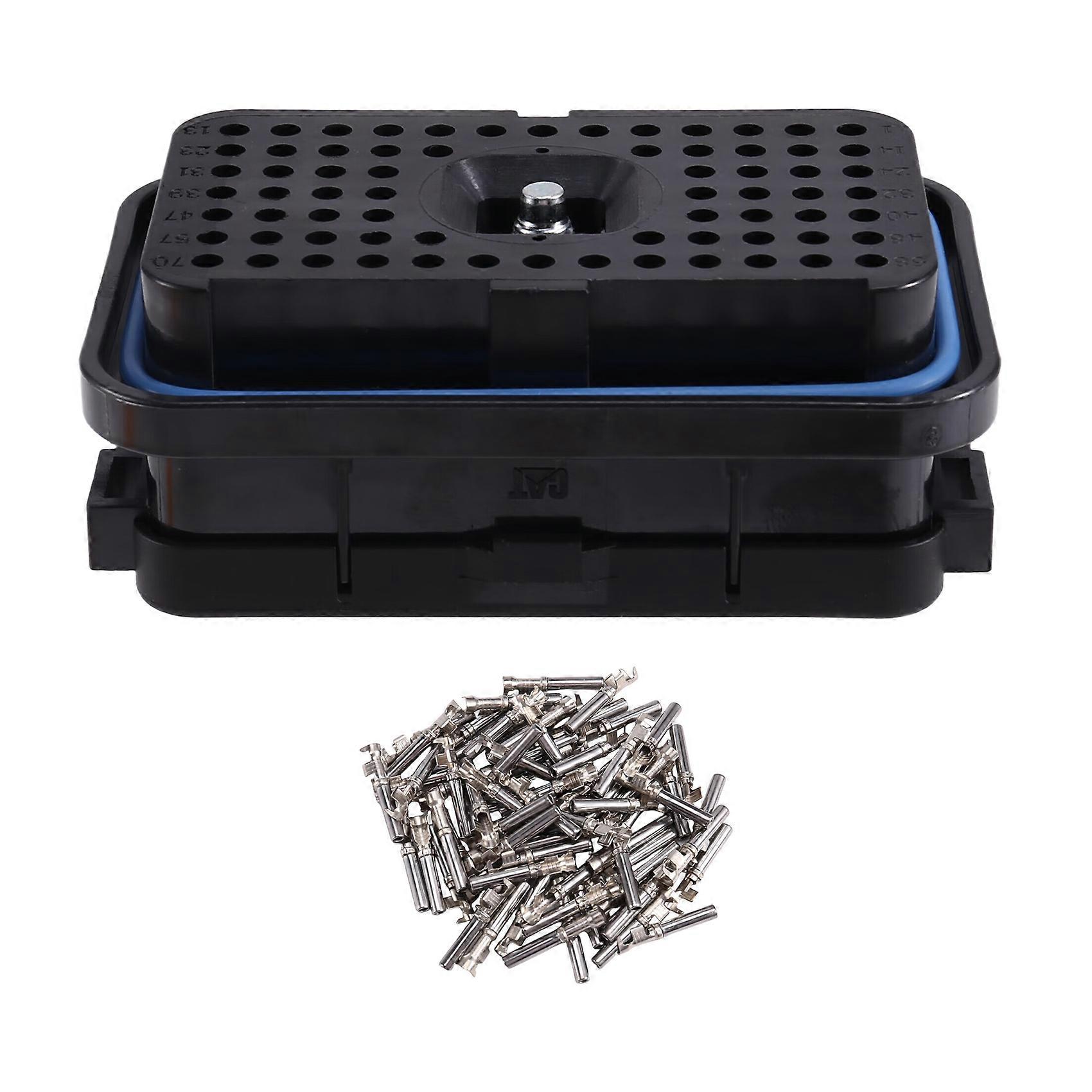 160-7689 160-7690 70Pin General Connector Computer Board ECU Plug W/Terminal for CTA C18 573D D6R 325D 324D 329D