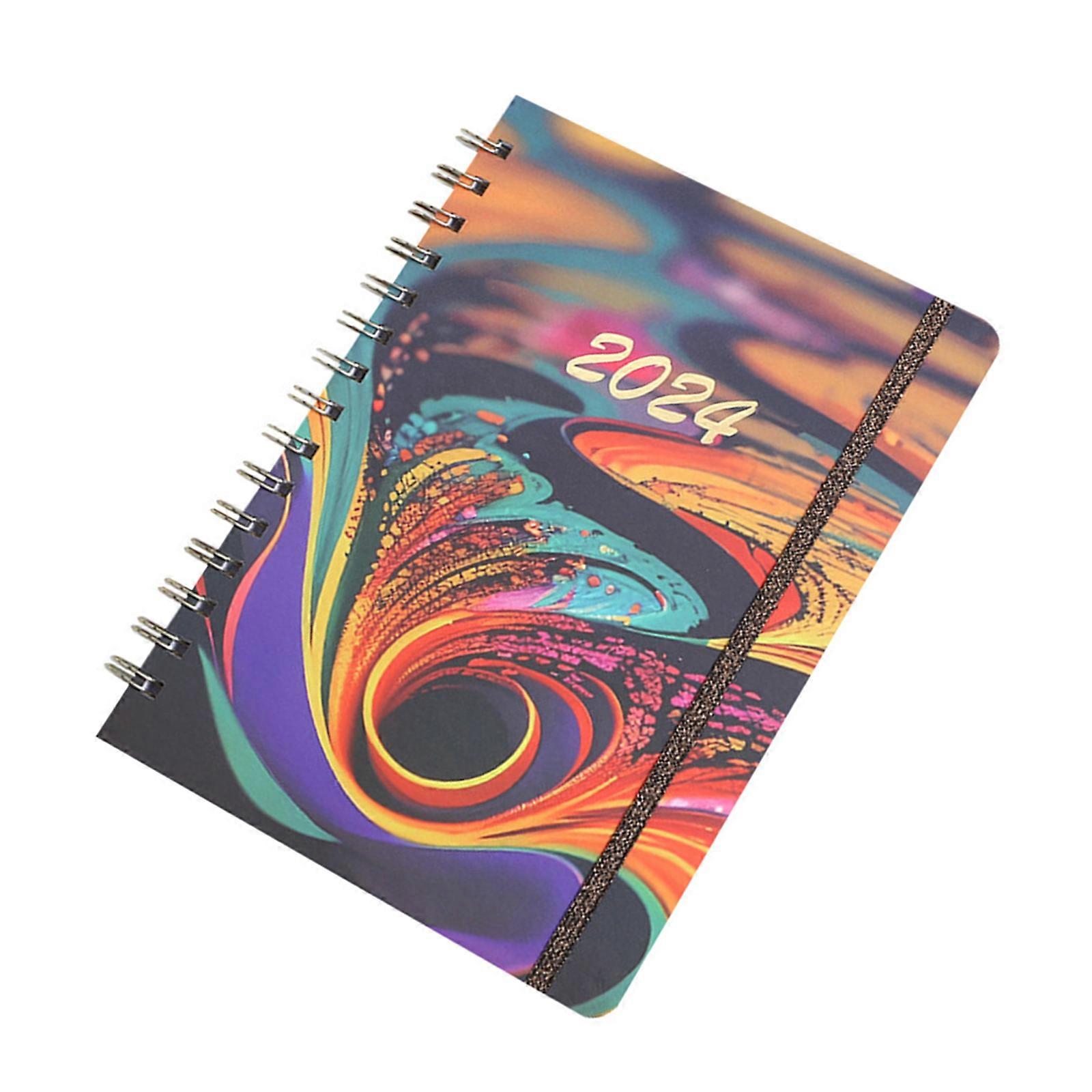 Weekly Planner Undated Weekly Goals Schedule Planner, Spirals Binding Notebook To Do List Notebook Calendars Organizers Multicolor