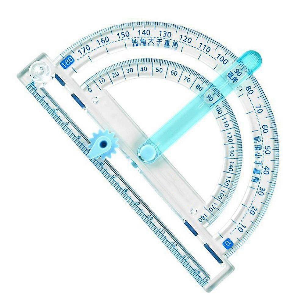 Draw Circle Tool Mathematics Teaching Aids Multi-Function Protractor Ruler Compasses  Stationery