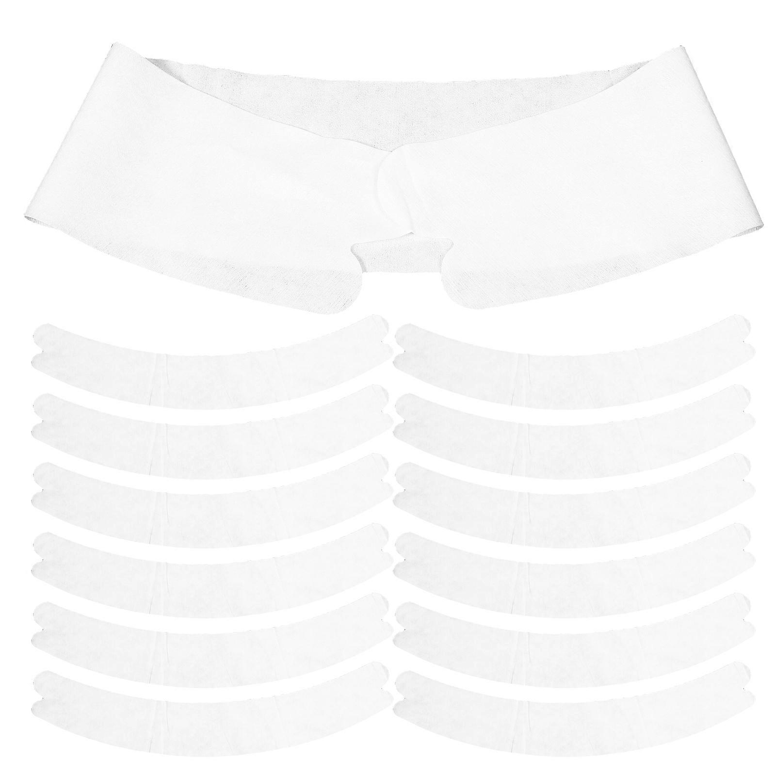 Abdominal Pads for Sweat Absorption 20 Sheets Breathable White Liners