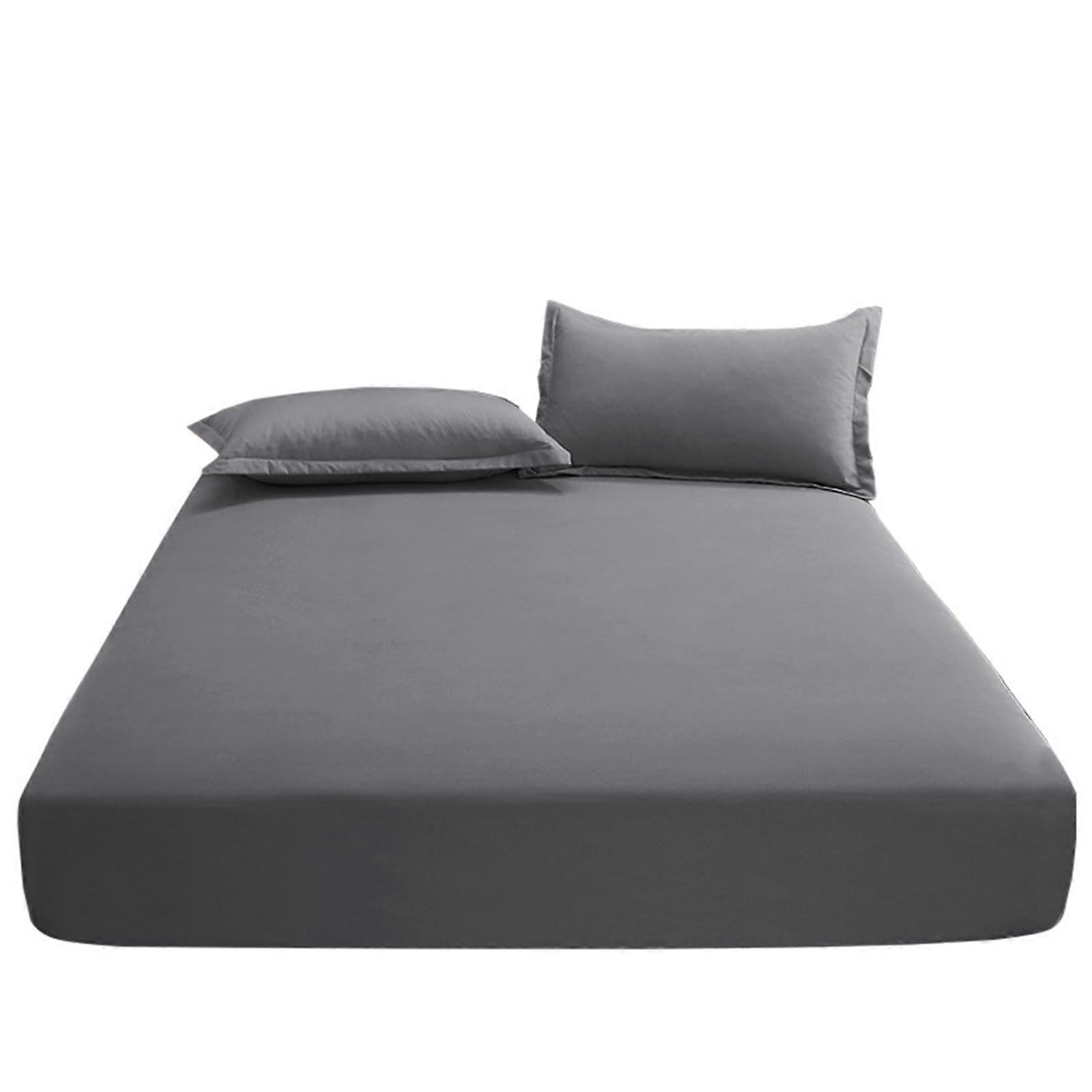 Bedding Set 4 Piece with Pillowcases UltraSoft Microfiber Deep Pocket Breathable All Season