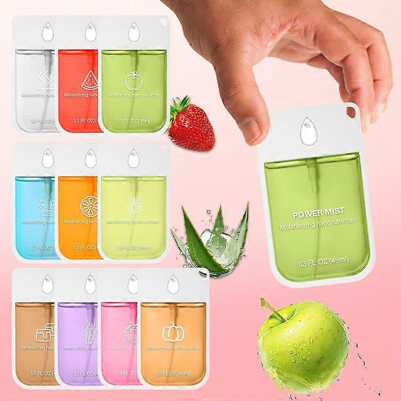 Moisturizing Hand Sanitizer Spray, Travel Size Liquid Formula, Non-Irritating & Formaldehyde-Free, Suitable for All Skin Types