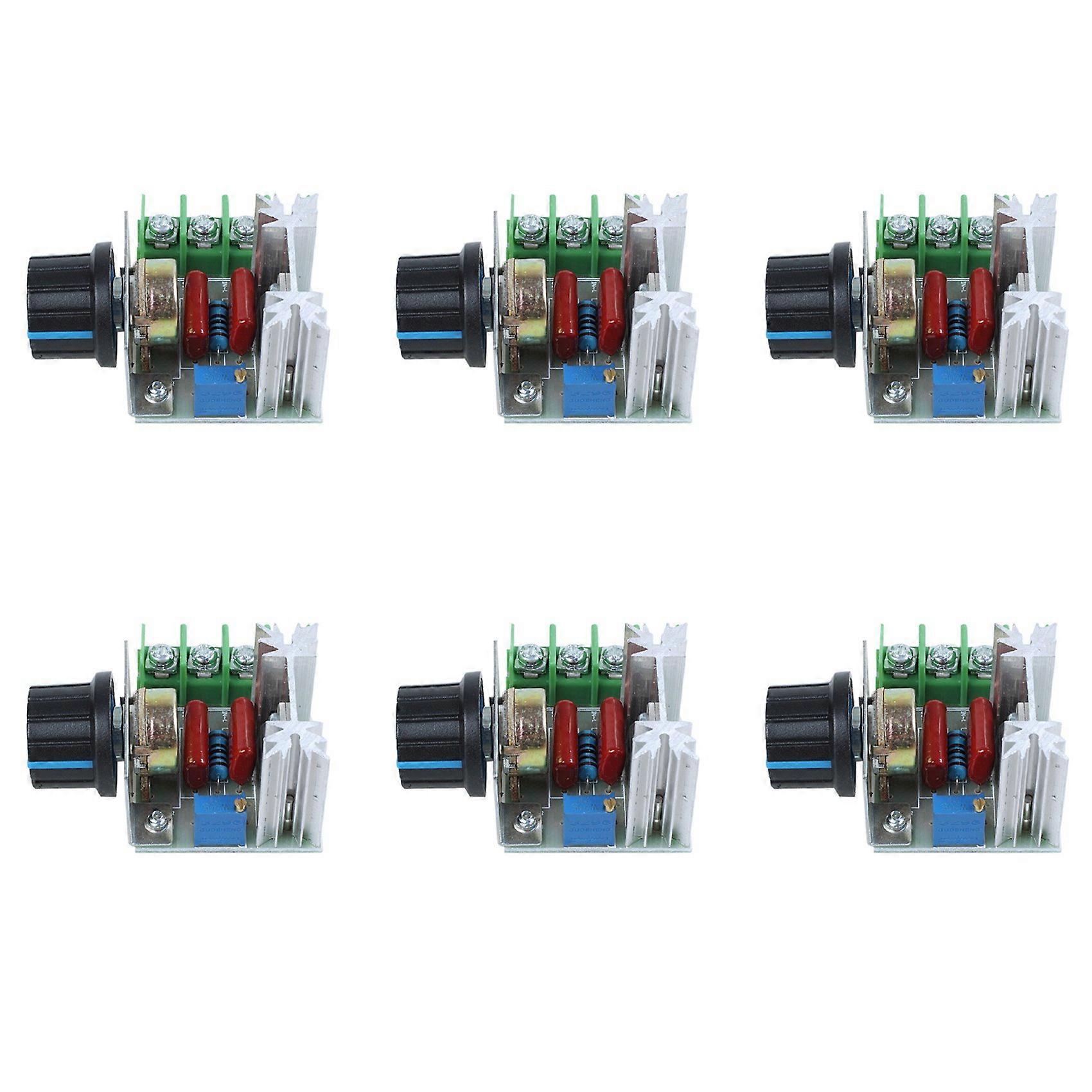 6X Regulator of Voltage Controller Speed Dimmer SCR 2000W AC 220V
