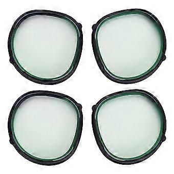 2X per Oculus Quest 2 Lenti per occhiali magnetiche anti luce blu con protezione della montatura Accessori per cuffie VR (0 gradi)