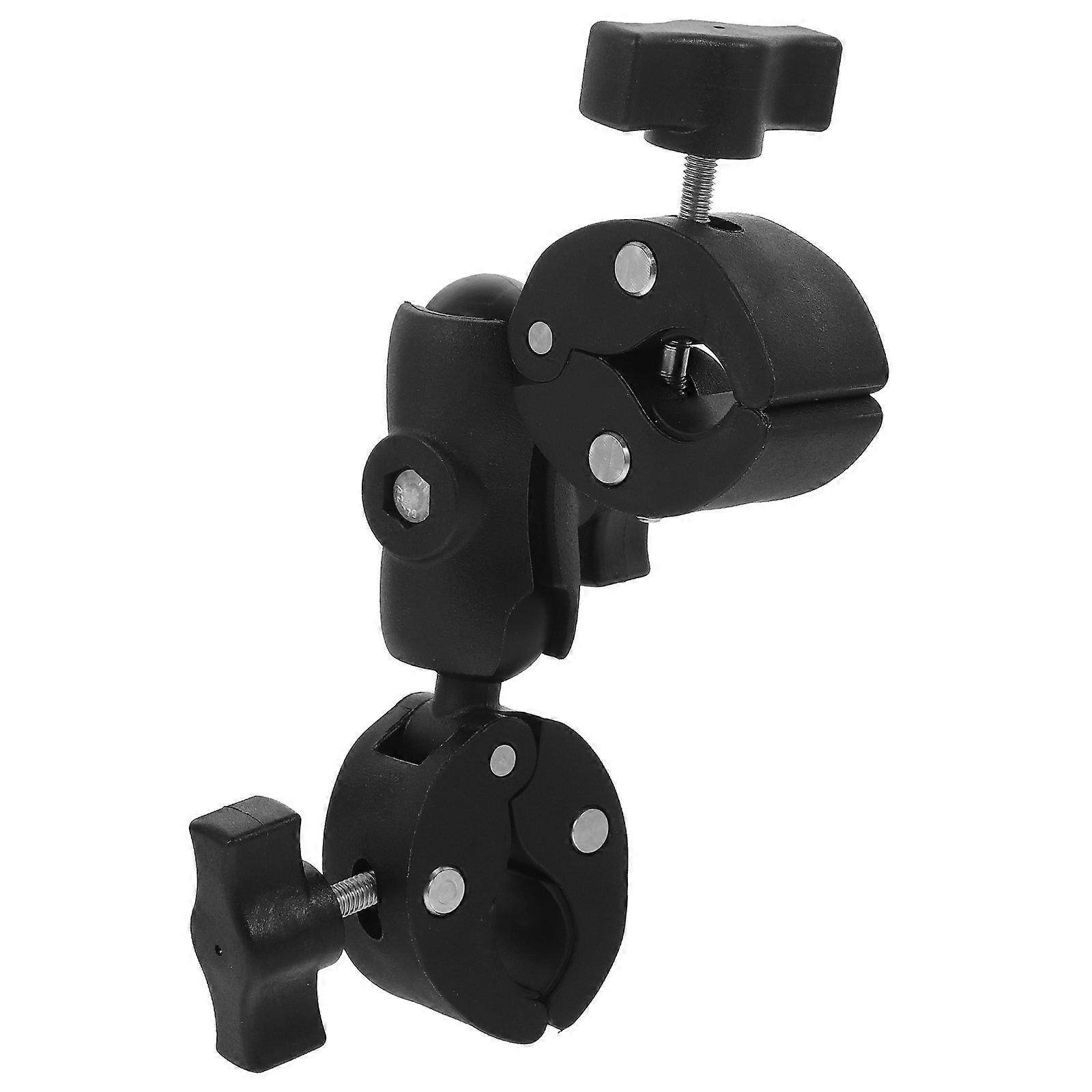 Motorcycle Handlebar Clamp Motorcycle Camera Mount Holder for Stable Use with 3Pcs