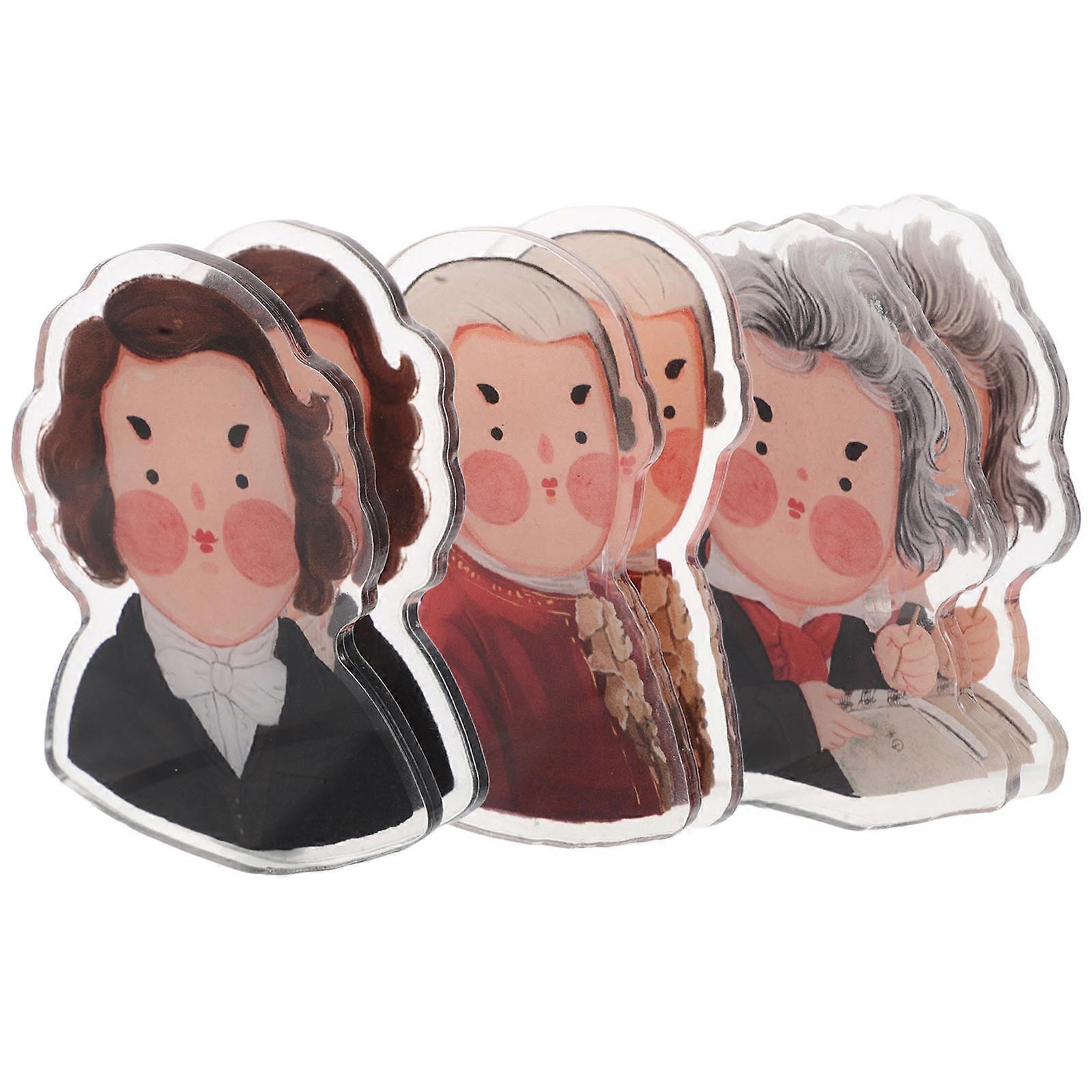 Pince à partitions, adorable marque-page pour musiciens, lot de 3 pour s'entraîner