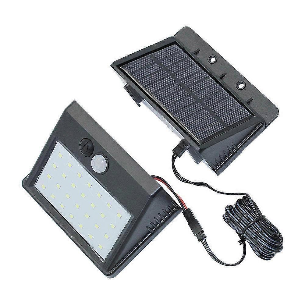 Solar Lights Outdoor LED Wall Light with Motion Sensor, 3 Modes, Waterproof, Separable Solar Lamp for Garden and Street