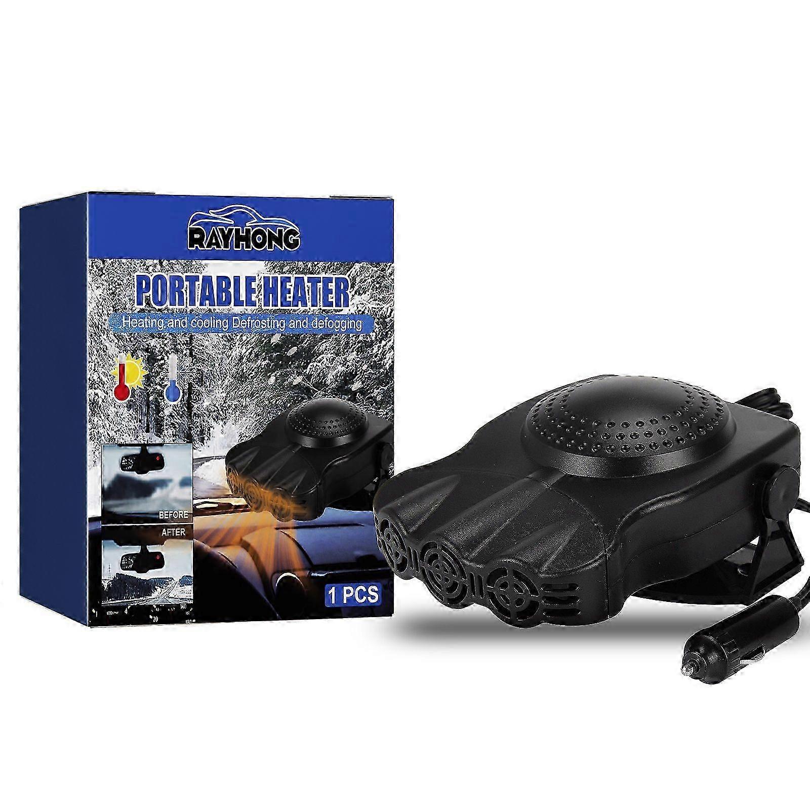 Portable Car Heater - Fast Snow & Ice Removal, Defogging, Compact & Easy to Use