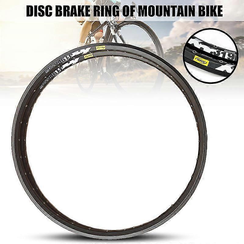 Jante Mavic 319 700c 26" 27" 29" en alliage d'aluminium double couche pour VTT et vélo de route, 32 trous, freins à disque - JJ